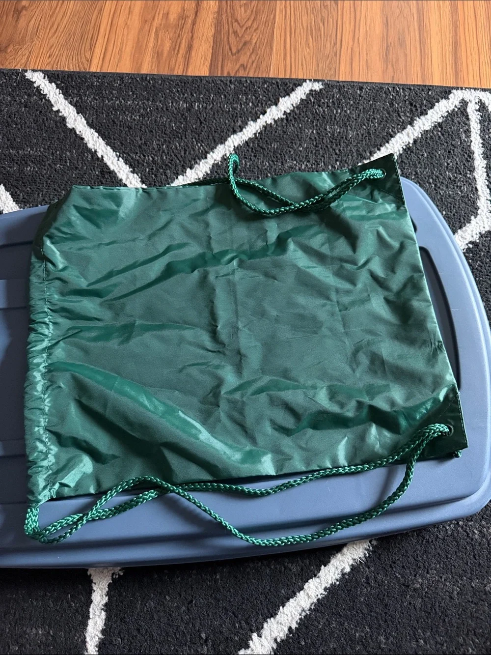 Key West Mile 0 Green Drawstring Backpack